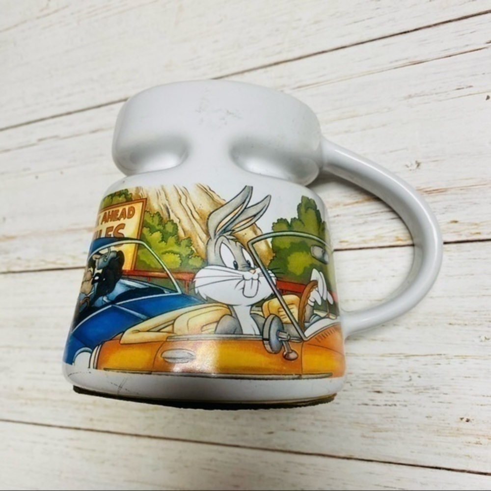 Warner Brs. Looney Toons Coffee Mug No Spill Travel Highwave Collectible - Picture 4 of 12